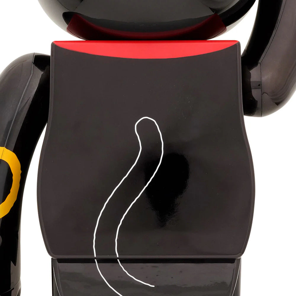 BE@RBRICK MANEKINEKO GOLD FORTUNE BLACK PLATING 1000%