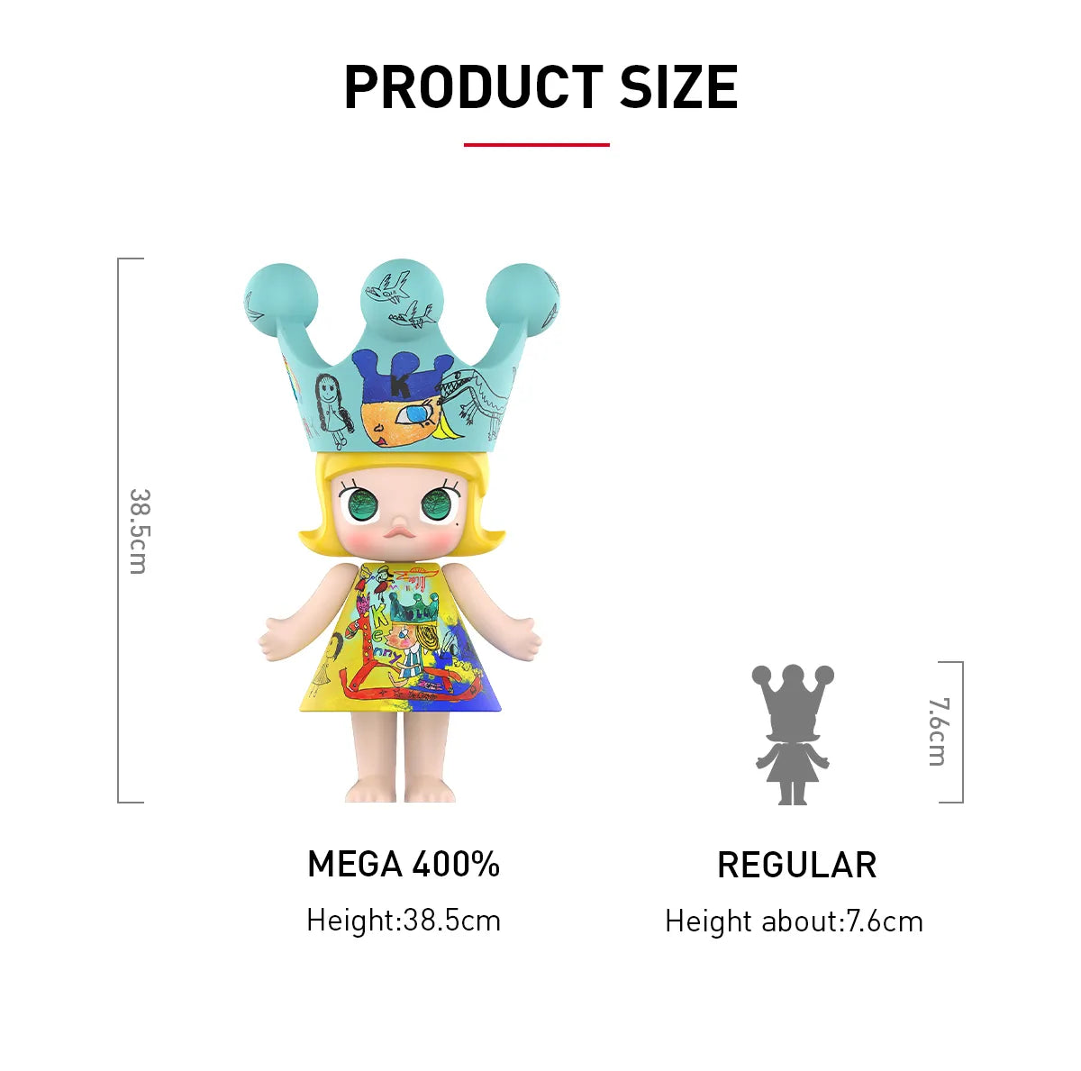 MEGA ROYAL MOLLY 400% Childishness