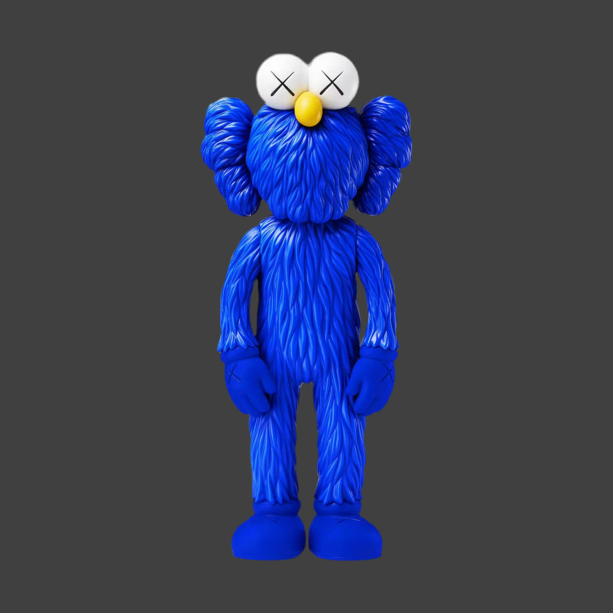 KAWS BFF OPEN EDITION VINYL FIGURE BLUE MoMA STORE EXCLUSIVE