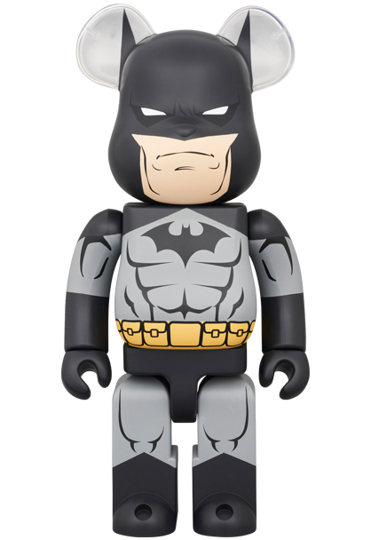 BE@RBRICK BATMAN (BATMAN: HUSH BLACK Ver.)100% & 400%