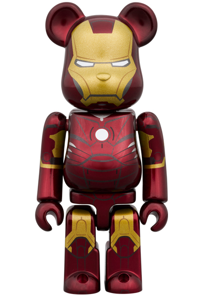 BE@RBRICK IRON MAN MARK III 100% & 400%