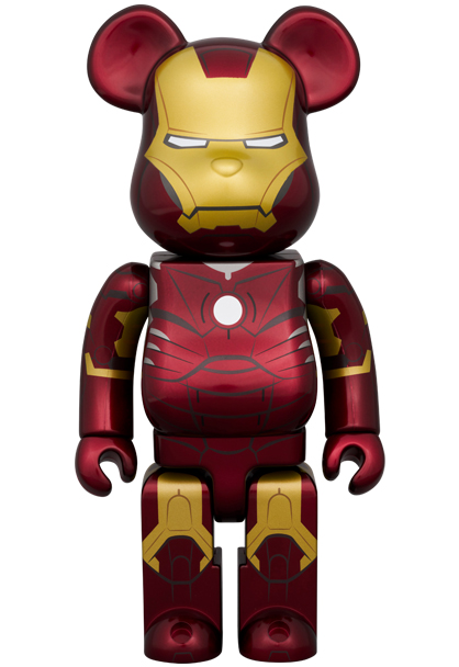 BE@RBRICK IRON MAN MARK III 100% & 400%