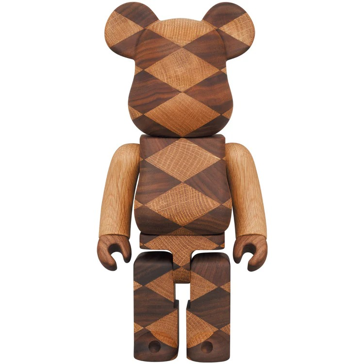 BE@RBRICK Karimoku WOVEN 2 400%