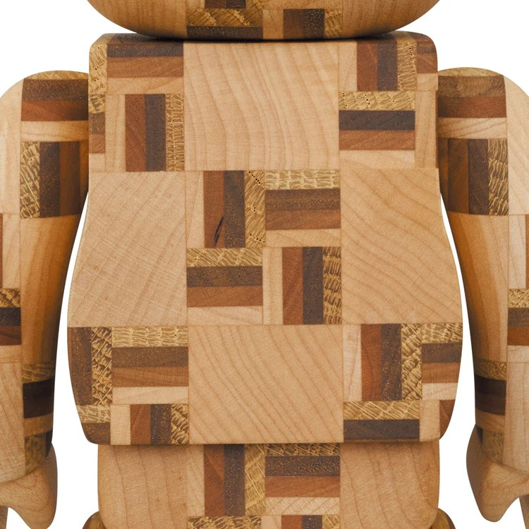 BE@RBRICK Karimoku Yosegi CHESS 400%