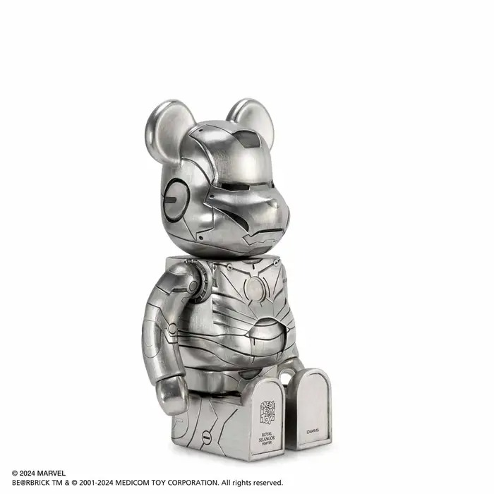 Be@rbrick Royal Selangor Special Edition Iron Man Mark II 400%