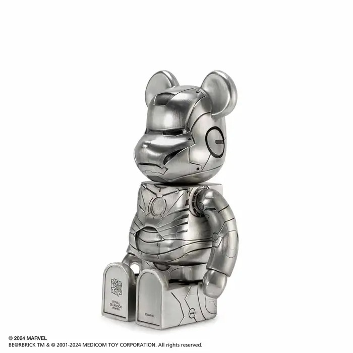 Be@rbrick Royal Selangor Special Edition Iron Man Mark II 400%