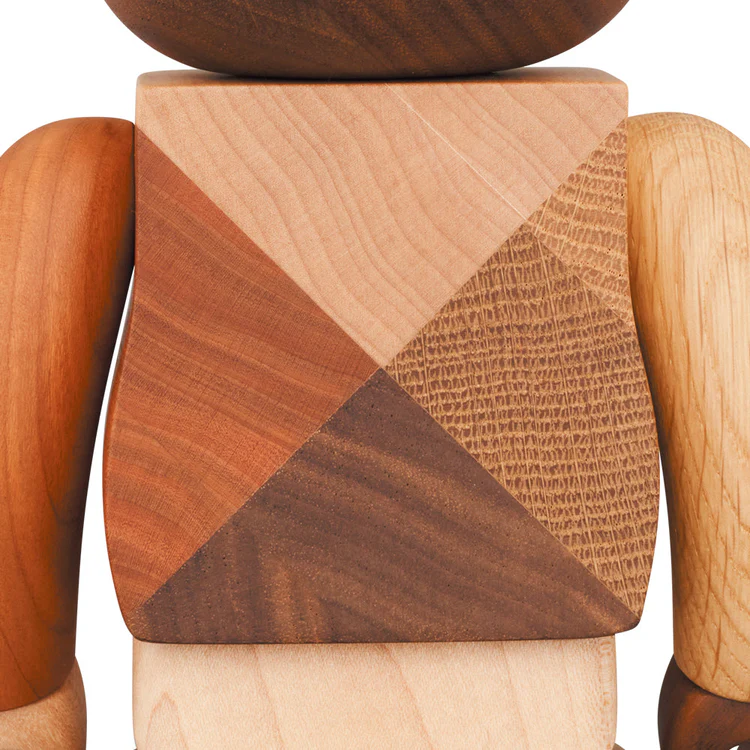BE@RBRICK KARIMOKU 1/4 DIFFERENT TREE SPECIES 400%