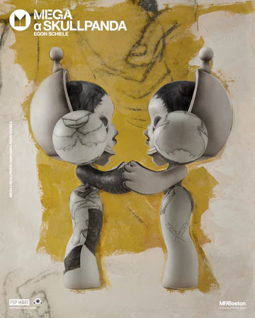 MEGA SKULLPANDA EGON SCHIELE 1000%