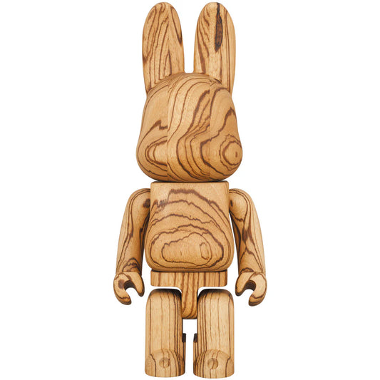 R@BBRICK Karimoku Zebrawood 400%