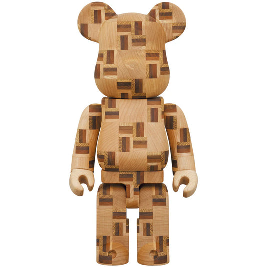 BE@RBRICK Karimoku Yosegi CHESS 400%