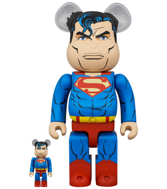 BE@RBRICK SUPERMAN (TDKR Ver.) 100％ & 400％