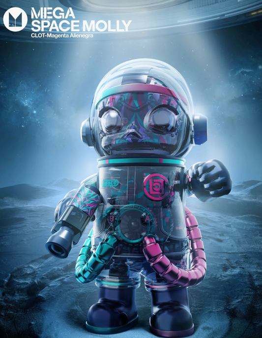 MEGA SPACE MOLLY 400% CLOT - MAGENTA ALIENEGRA