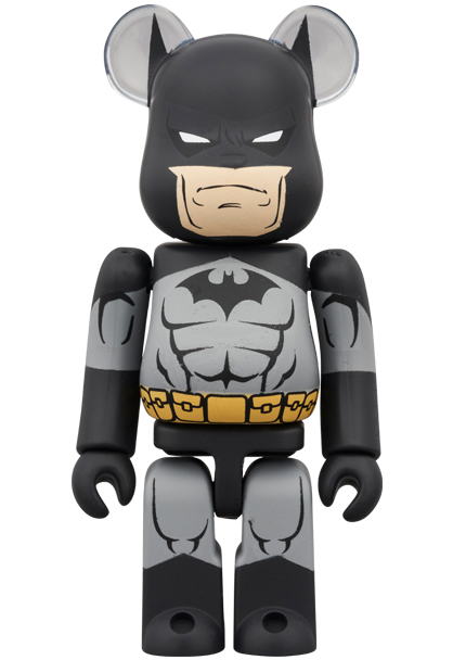 BE@RBRICK BATMAN (BATMAN: HUSH BLACK Ver.)100% & 400%