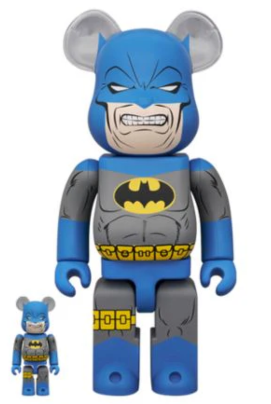 BE@RBRICK BATMAN (TDKR BLUE Ver.)100% & 400%