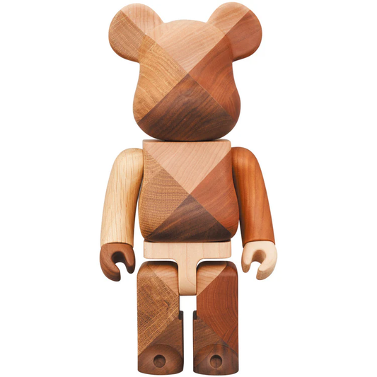 BE@RBRICK KARIMOKU 1/4 DIFFERENT TREE SPECIES 400%